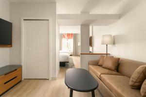 Suite with Two Double Beds and Sofa Bed - Hearing Accessible room in Fairfield Inn and Suites Jacksonville Beach