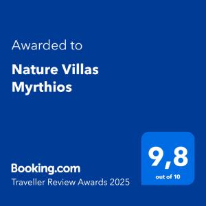 Nature Villas Myrthios