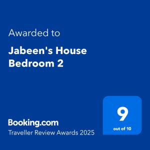 Sejours chez l'habitant Jabeen's House Bedroom 2 : photos des chambres