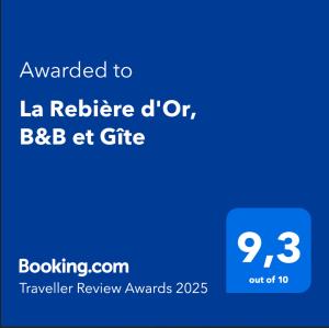 La Rebière dOr, B&B et Gîte