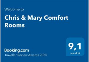 Chris & Mary Comfort Rooms