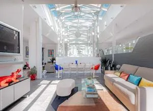 Loft Stern, carré d'Or Marseille, 10 pers, 3 chambres, 260 m2, dernier étage - Marseille