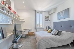 Appartements Loft Stern, carre d'Or Marseille, 10 pers, 3 chambres, 260 m2, dernier etage : photos des chambres
