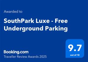 SouthPark Luxe - Free Underground Parking - Metro