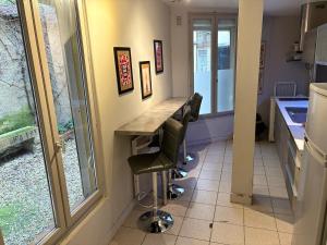 Appartement Design 4 pers avec Cour Privative Centre de Troyes