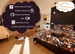 Appartements Le Deep Blue - Home Homy : Studio Supérieur
