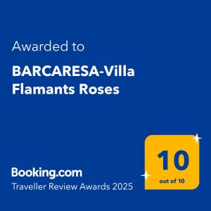 BARCARESA-Villa Flamants Roses