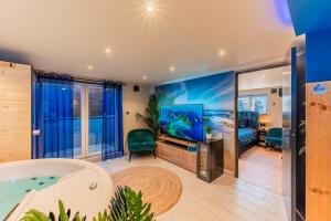 Loft SPA privatif 2-4 pers - Jacuzzi & Sauna près de Strasbourg