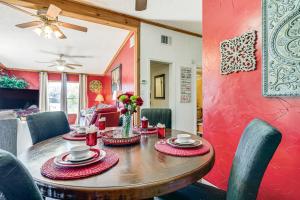 College Station Getaway with Hot Tub and Courtyard!