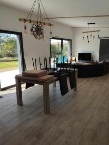 Maisons de vacances Evasion forestiere a Camors Lambel : photos des chambres