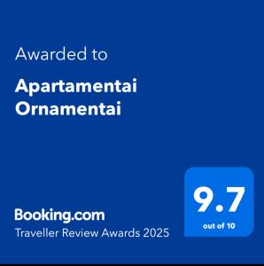 Apartamentai Ornamentai