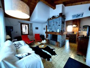 Chalet authentique à La Plagne, 4 chambres, cheminée - FR-1-353-135