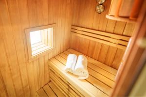 Penthouse mit Whirlpool, Sauna, Dachterrasse und Schwedenofen, air-condition