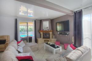 Villas Villa familiale avec piscine a Furiani, 160 m² : photos des chambres