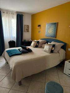 Villas Villa familiale avec piscine a Furiani, 160 m² : photos des chambres