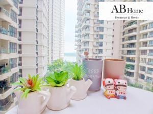 ABHOME "SKY GARDEN SUITE" #DangaBay #Sea & Garden View #BeachBay #BeletimeMall #JB