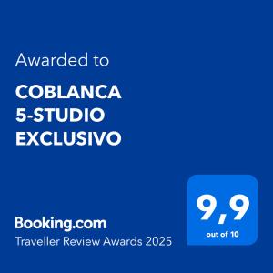 COBLANCA 5-STUDIO EXCLUSIVO