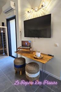 Villas Maisons Plaisir & Pulsion Spa Sauna Prive : photos des chambres