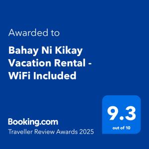 Bahay Ni Kikay Vacation Rental - WiFi Included