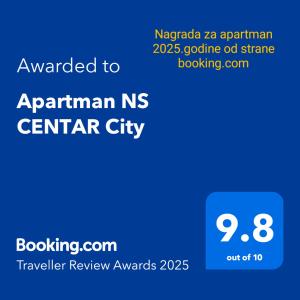 Apartman NS CENTAR City
