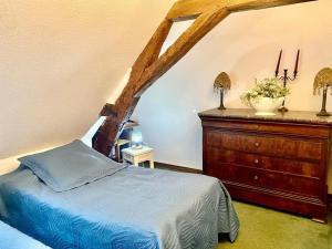 Maisons de vacances Ancien logis familial avec parc et activites, pres des Chateaux de la Loire, tout inclus, animal accepte - FR-1-381-466 : photos des chambres