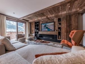 Appartement de luxe, 3 chambres, cheminée, conciergerie 5*, ski room, non-fumeur - FR-1-613-124