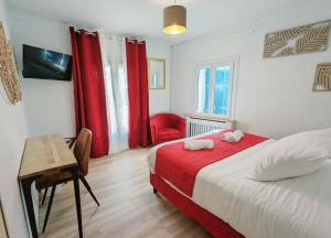 Hotels Au Bien Etre piscine chauffee : photos des chambres
