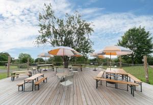 Campings Camping Le Mont Libre - Cottage & espace nature - Gannat : photos des chambres