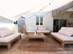 Villas Maison de la Bonaventure Perols, piscine et jardin : photos des chambres