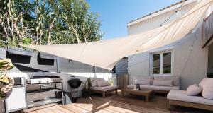 Maison de la Bonaventure Pérols, piscine et jardin