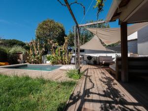 Villas Maison de la Bonaventure Perols, piscine et jardin : photos des chambres