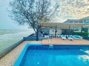 BBG Beachfront poolvilla 5BR close to Huahin city - HHQ
