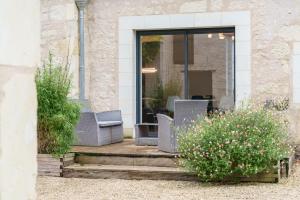 Maisons de vacances Maison centre Bourgueil avec piscine 8 p : photos des chambres