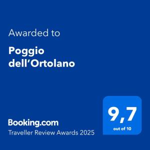 Poggio dell’Ortolano