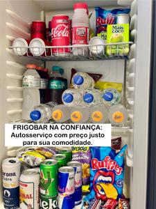 Suíte Grande com AR, TV e sacada em Florianópolis