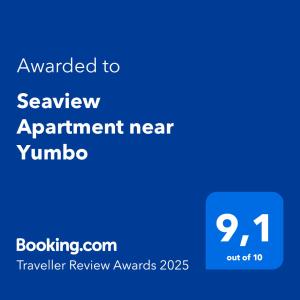 Seaview Apartment near Yumbo