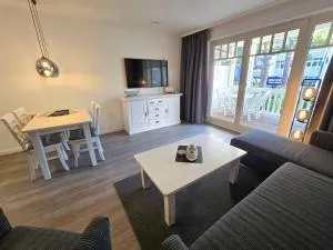 Dünenpark Binz - Komfortplus Ferienwohnung mit 1 Schlafzimmer und Balkon im Obergeschoss 204 - Hagen