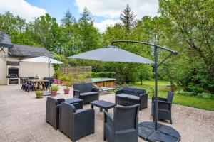 Maisons de vacances Gite 11 p tout confort Beauval chateaux #piscine : photos des chambres