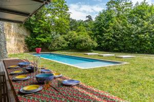 Villas Demeure Historique et Artistique a Amboise avec Piscine : photos des chambres