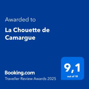 Appartements La Chouette de Camargue : Appartement 1 Chambre