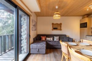 Appartements Les Cariolettes - Vue montagne et jardin : photos des chambres