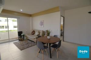 Hermosos departamentos con laguna cristalina