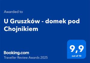 U Gruszków - domek pod Chojnikiem