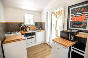 Maisons de vacances Entre Mer et Nature - Bain nordique et sauna : photos des chambres