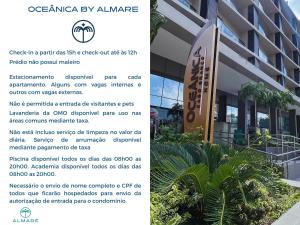 Flat Oceânica Seaside - By Almare