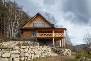 AleBale Przesieka luksusowy dom z bali z widokiem na Karkonosze - Jelenia Góra-Jagniątków