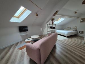 Appartements La Canopee de Vichy - 4min Gare : photos des chambres
