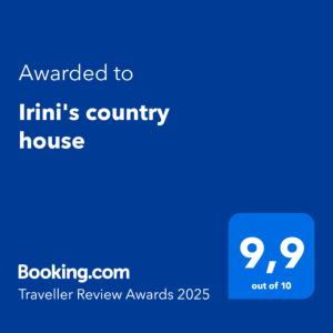Irinis country house