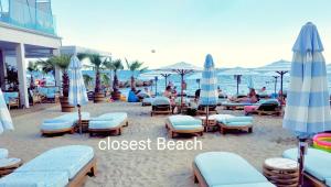 Seaside 1 BR Apartment with balcony, max 4 Guests