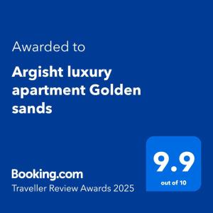 Argisht Luxury Apartment Golden Sands